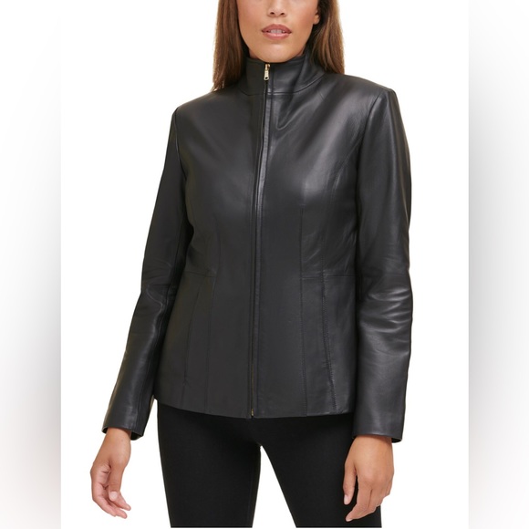 Cole Hann- women’s leather coat - Picture 4 of 13